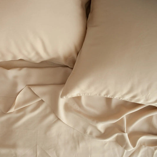 Set Sábanas de Bambú Premium Beige