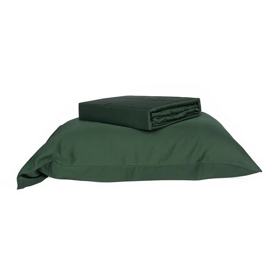 Set Sábanas de Bambú Premium Forest Green